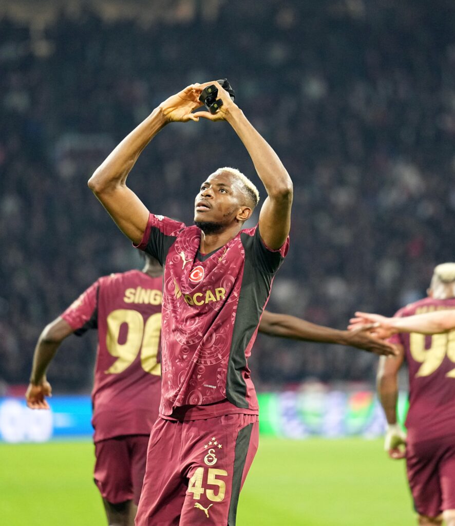Osimhen fires Galatasaray past Ajax with stunning hat-trick in 3-0 win