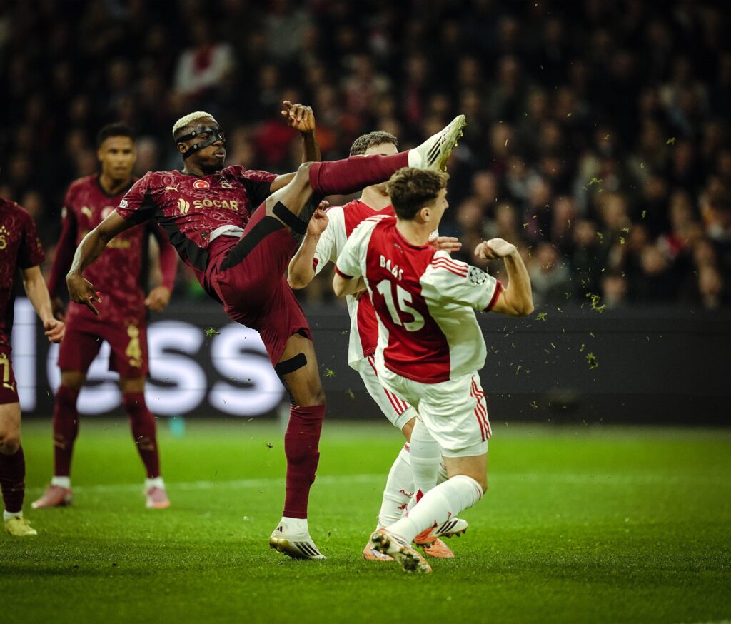 Osimhen shortlisted for Champions League player of the week