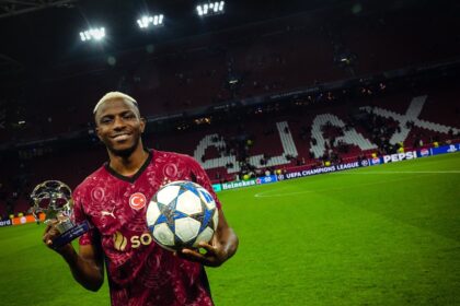 Osimhen shortlisted for Champions League player of the week
