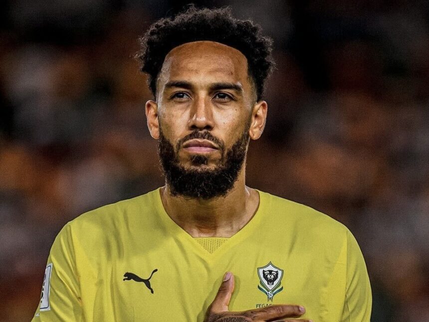 Aubameyang leads Gabon squad for World Cup Playoff clash against Super Eagles