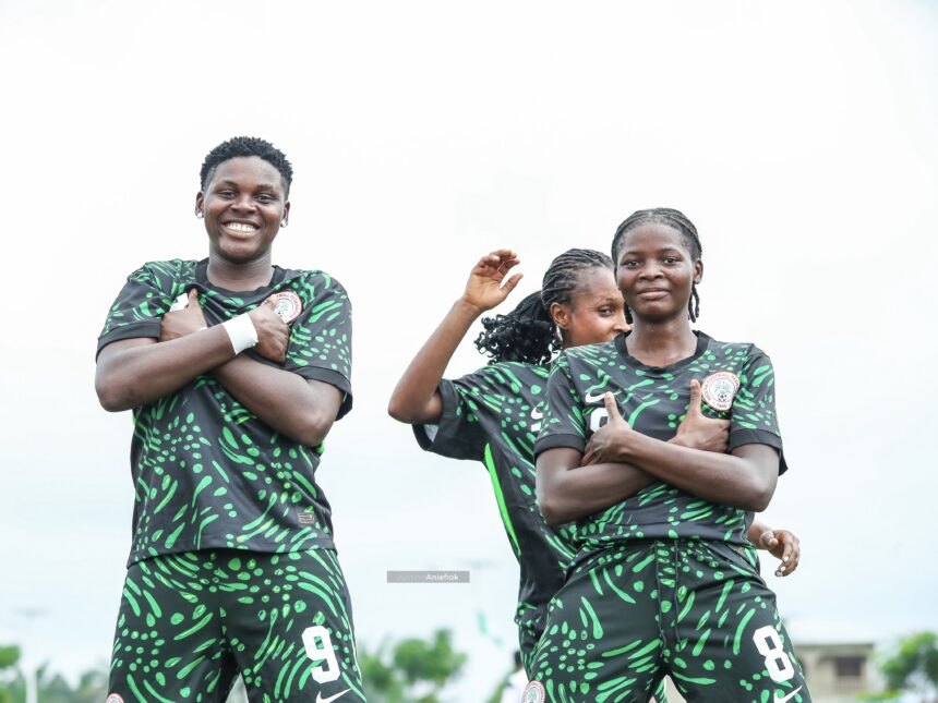 Rampant Falconets thrash Benin 3-0 to claim second straight win at WAFU B U20 Girls’ Cup