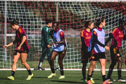 Rinsola Babajide returns to Roma training after month-long injury layoff