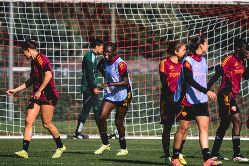 Rinsola Babajide returns to Roma training after month-long injury layoff