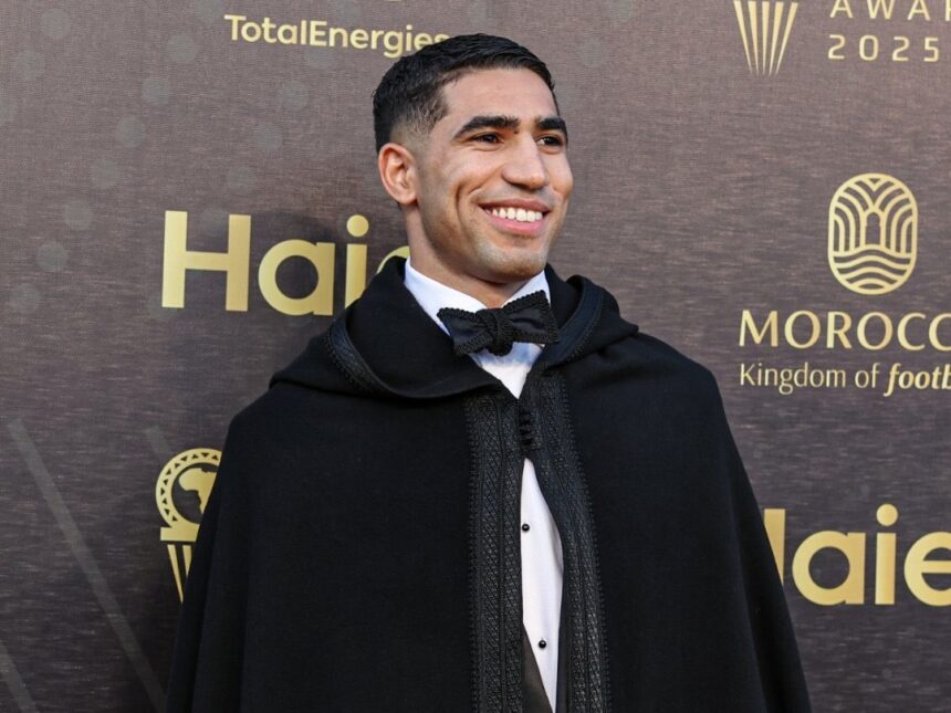 BREAKING: Hakimi wins CAF Men’s Player of the Year award ahead of Osimhen, Salah