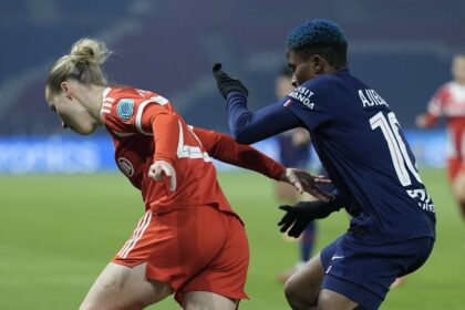 Ajibade’s assist not enough as PSG lose 3-1 to Bayern in Women’s Champions League