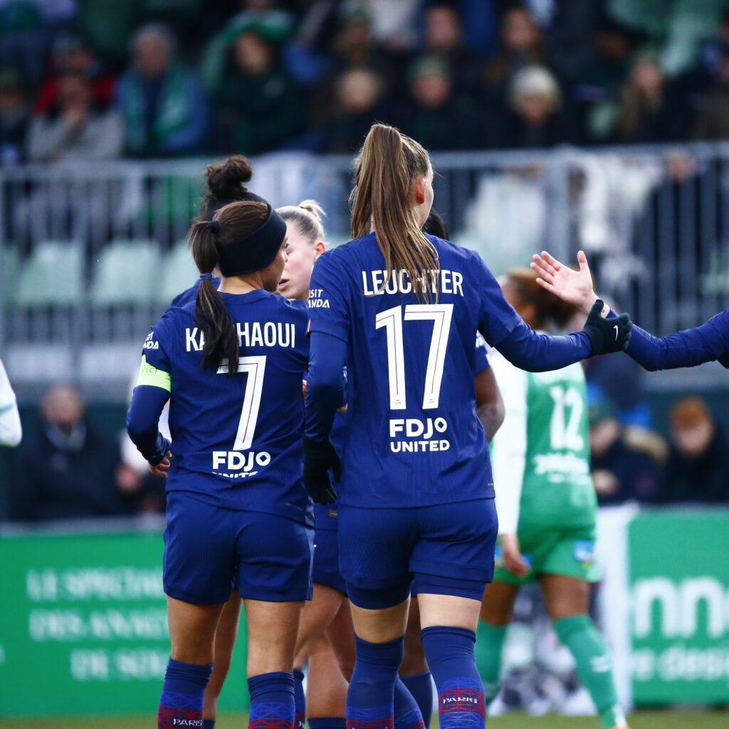 Echegini scores first goal of the season as PSG Féminines secure 4-1 victory over Saint-Etienne