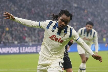 Champions League: Lookman scores, assists as Atalanta secure 3-0 victory over Frankfurt
