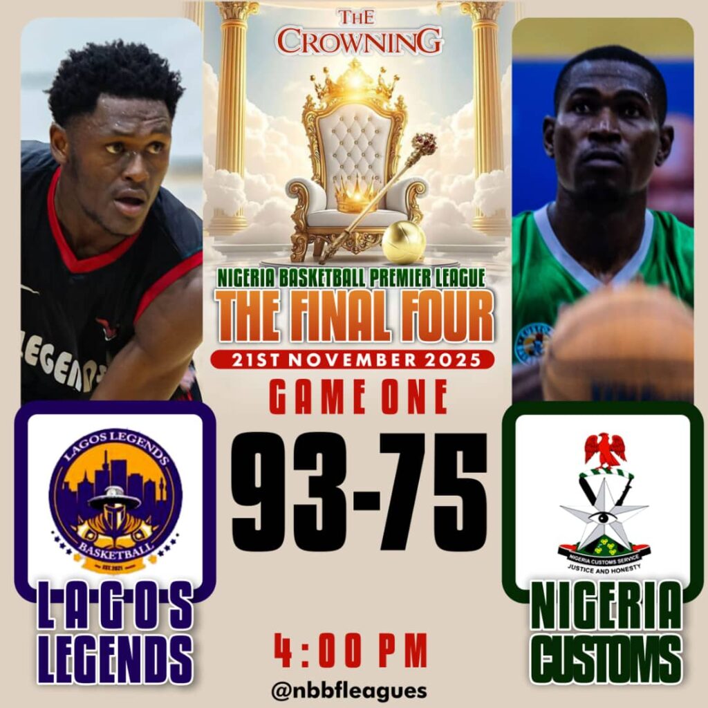 NBBF Final 4: Rivers Hoopers survive Chiefs test, Lagos Legends thump Customs