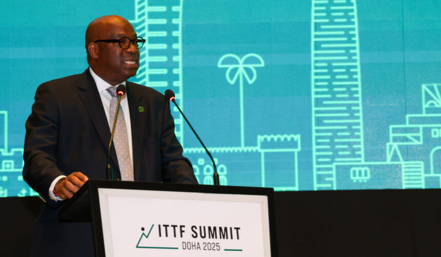 Enitan Oshodi re-elected as ITTF executive vice president