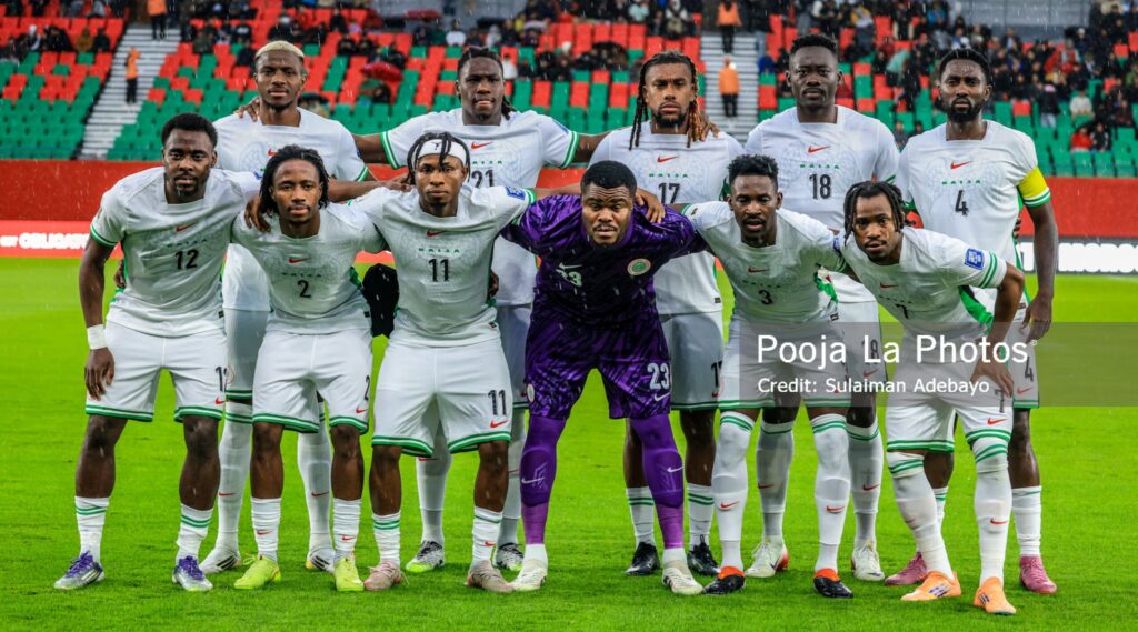 Super Eagles... Photo: Pooja Media