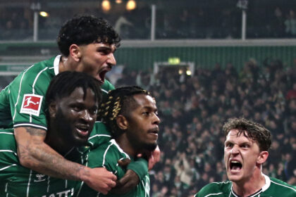 Boniface, Mbangula combine for 94th-minute winner as Bremen edge Wolfsburg