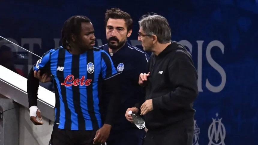 Deeney, Reo-Coker blast Atalanta boss Juric for physical clash with Lookman 37 Ademola Lookman clashes with Atalanta manager Ivan Juric