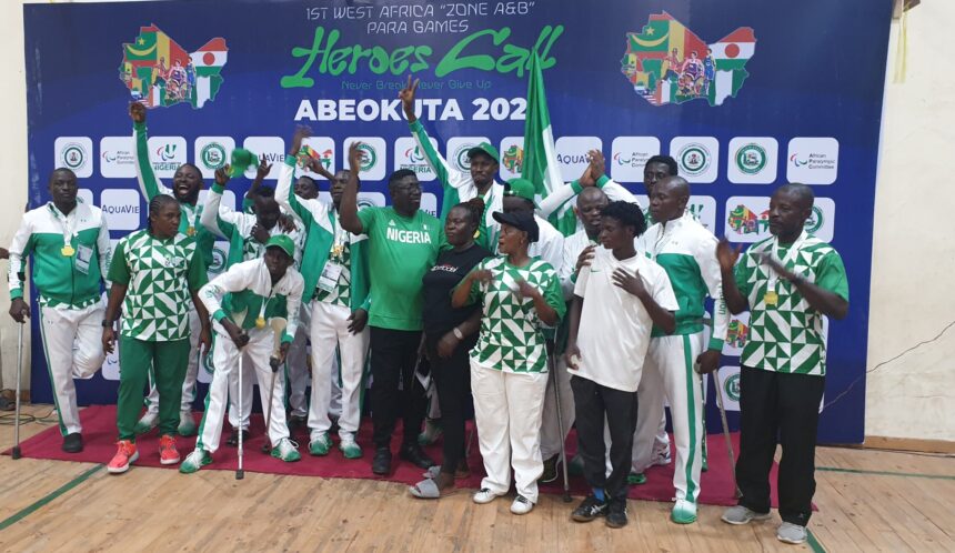 Nigeria crowned para volleyball Champions at West Africa Zone A & B Games
