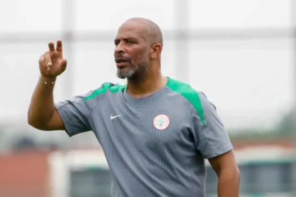 Super Eagles coach Eric Chelle