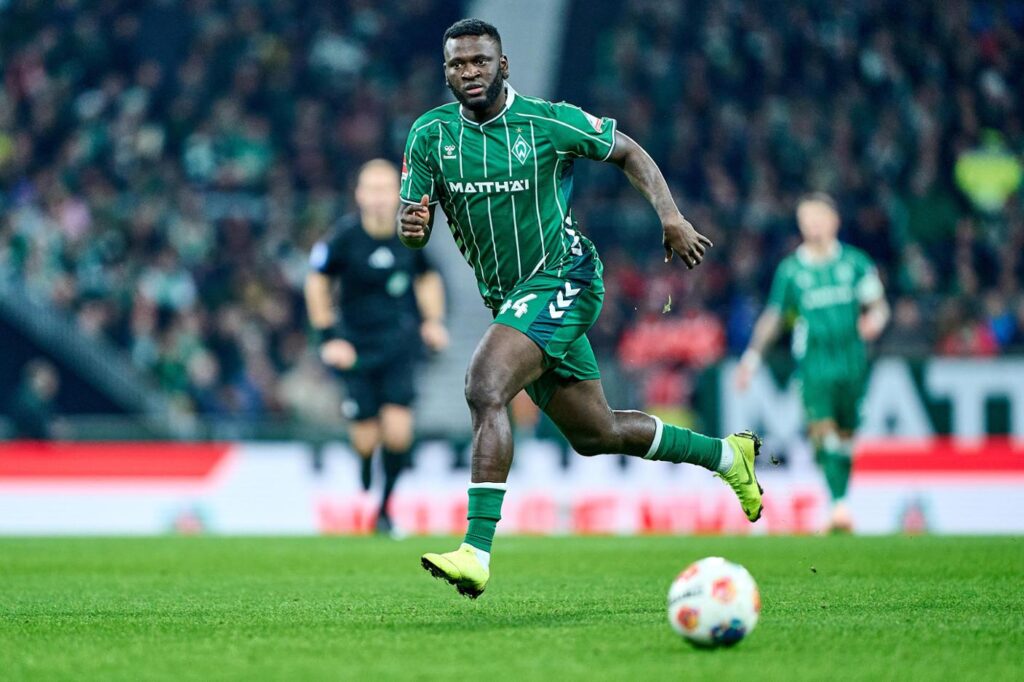 Werder Bremen boss backs struggling Boniface, says one goal could spark improved form