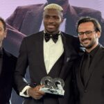 Osimhen named Sportsman of the Year at GQ Türkiye Men of the Year award