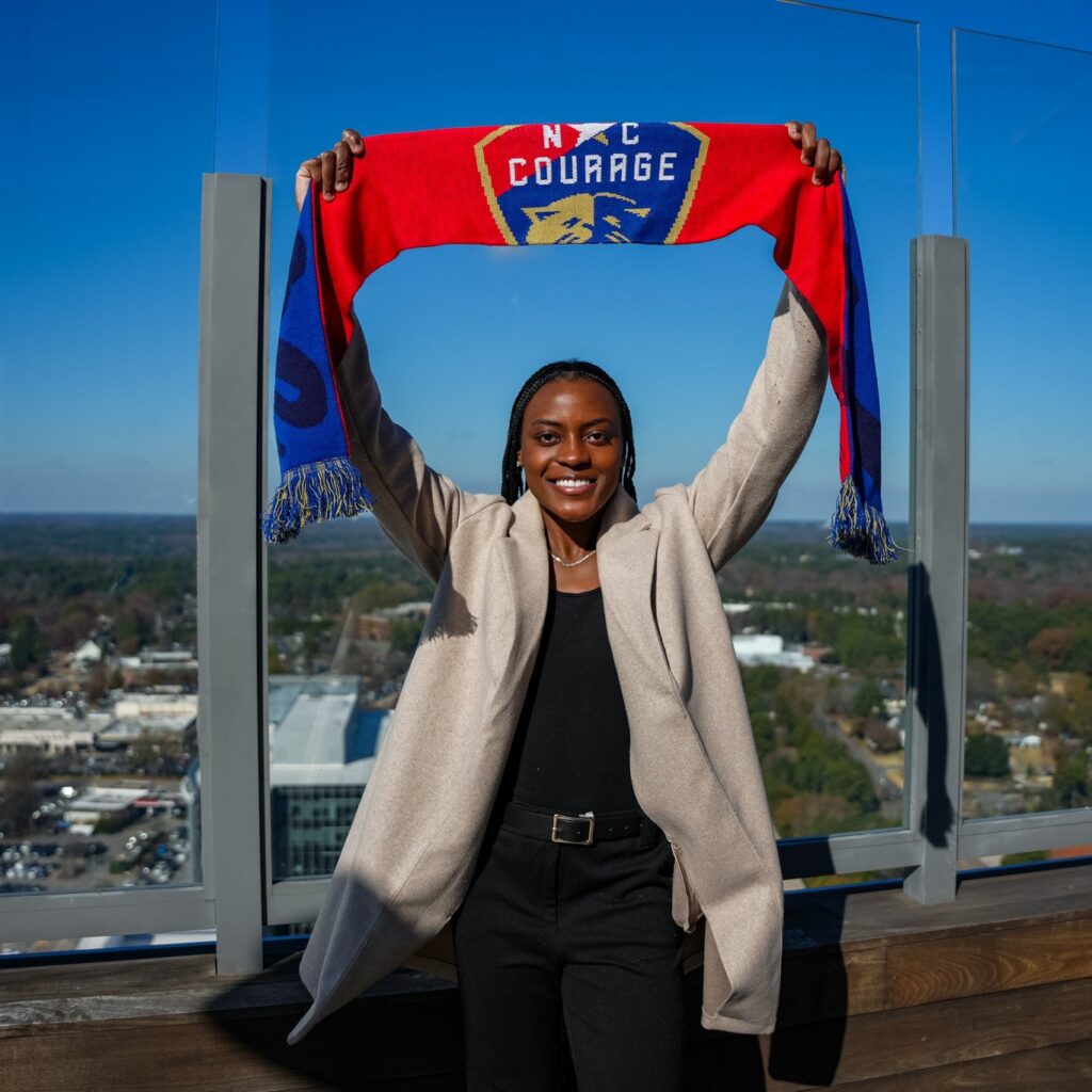 North Carolina Courage sign Super Falcons forward Chioma Okafor 39 North Carolina Courage sign Super Falcons forward Chioma Okafor