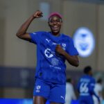 Oshoala scores second consecutive hat-trick to lead Al Hilal to Premier Challenge Cup final