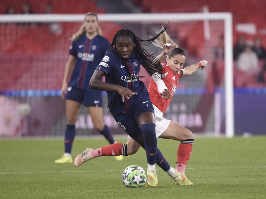Echegini’s first Champions League goal of the season not enough as PSG draw with Benfica