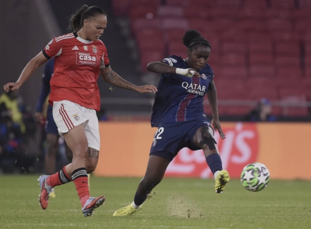 Echegini’s first Champions League goal of the season not enough as PSG draw with Benfica