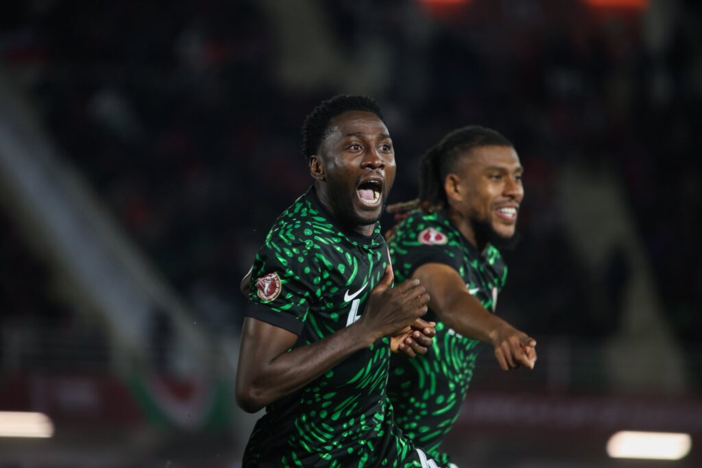 Yan Valery - 'We gave Super Eagles too much respect' 39 Wilfred Ndidi celebrates his goal against Tunisia
