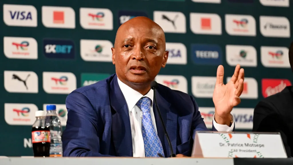 CAF President Patrice Motsepe