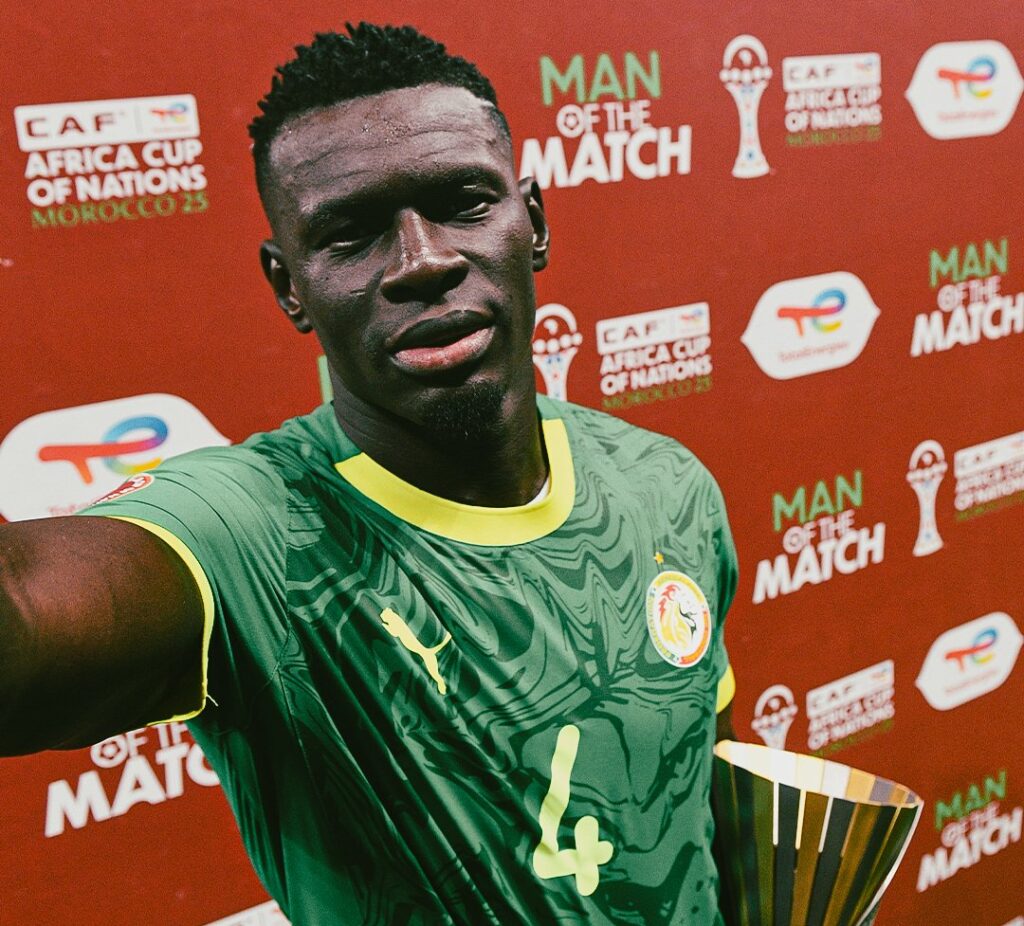 Senegal's Abdoulaye Seck named Man of The Match