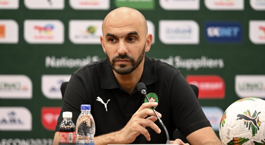 Morocco coach Regragui credits home support for AFCON 2025 performance