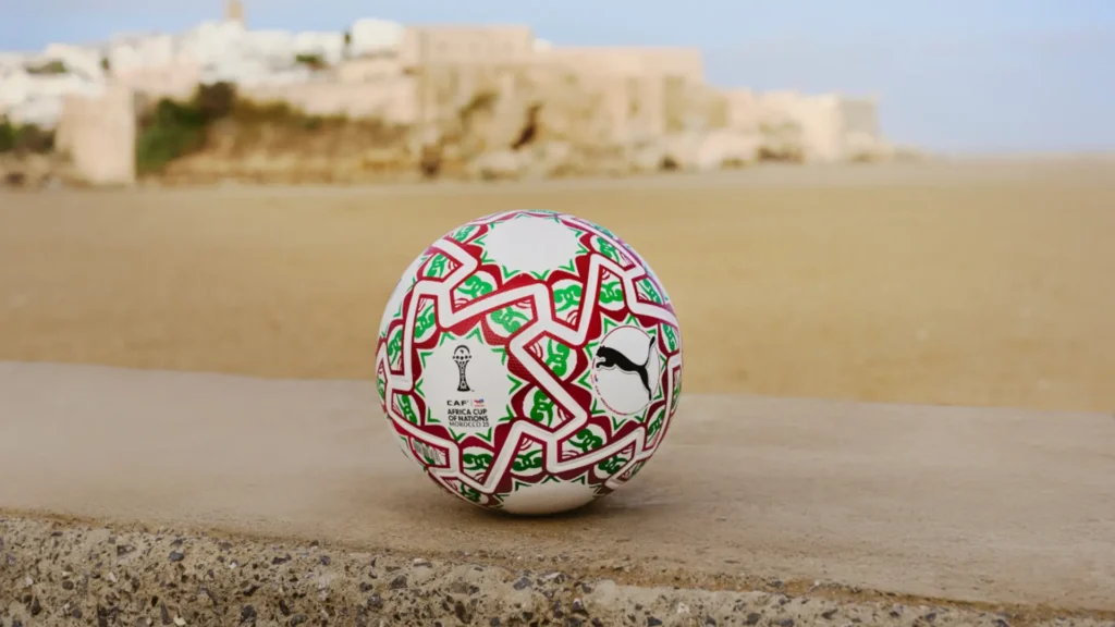 AFCON 2025 match ball ITRI 