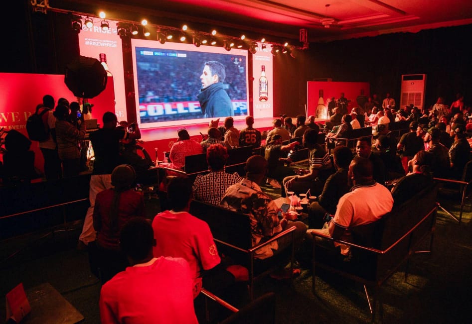 MI Abaga, Do2dtun, Mozez Praiz Lead Celebs at Chivas Regal’s Exclusive Chelsea vs. Arsenal Watch Party