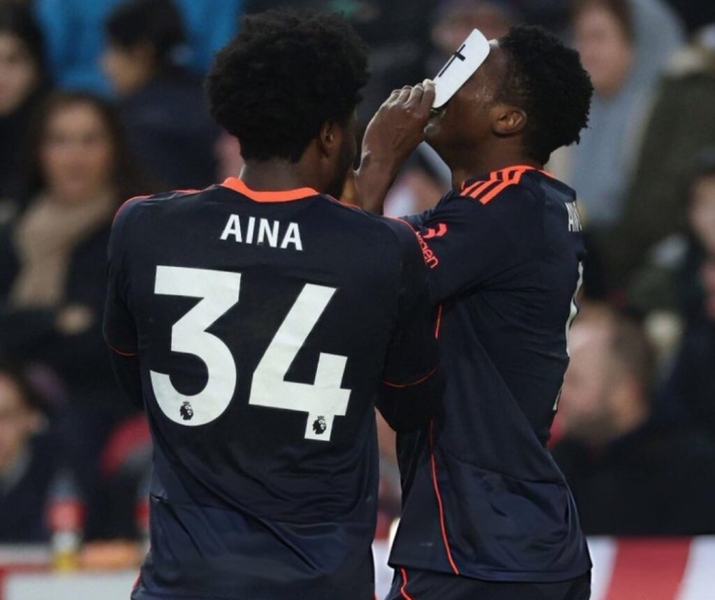 'Na God sustain me' - Ola Aina on tough Brentford victory