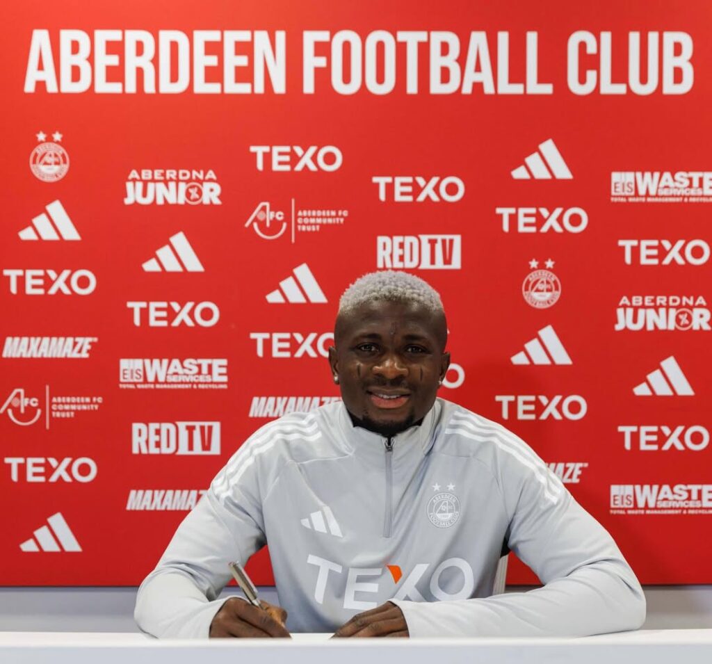 Afeez Aremu joins Scottish side Aberdeen