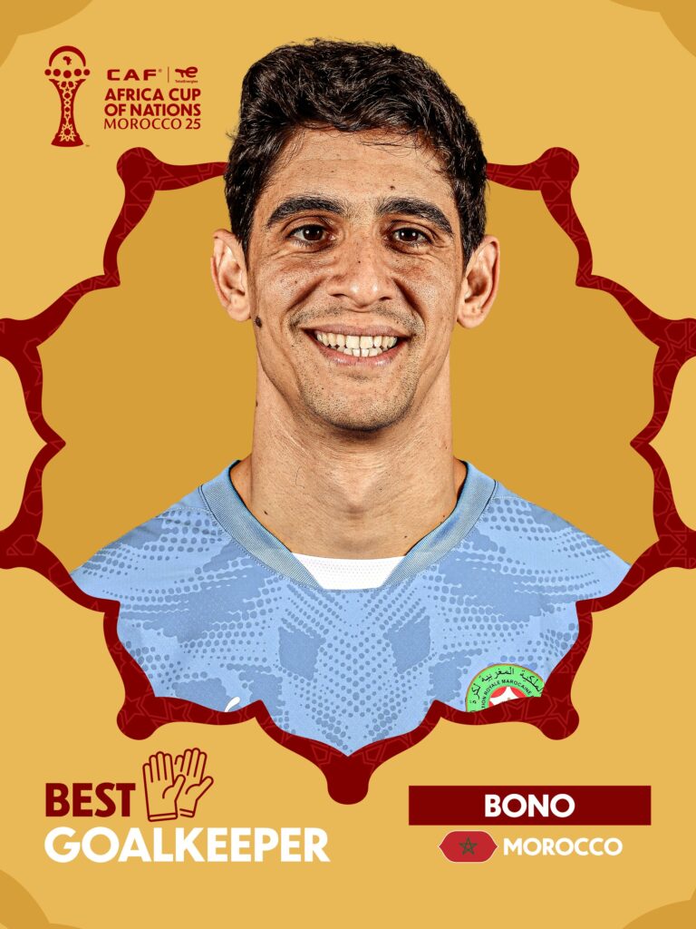 Yassine Bounou Claims AFCON 2025 Golden Glove After Commanding Tournament for Morocco