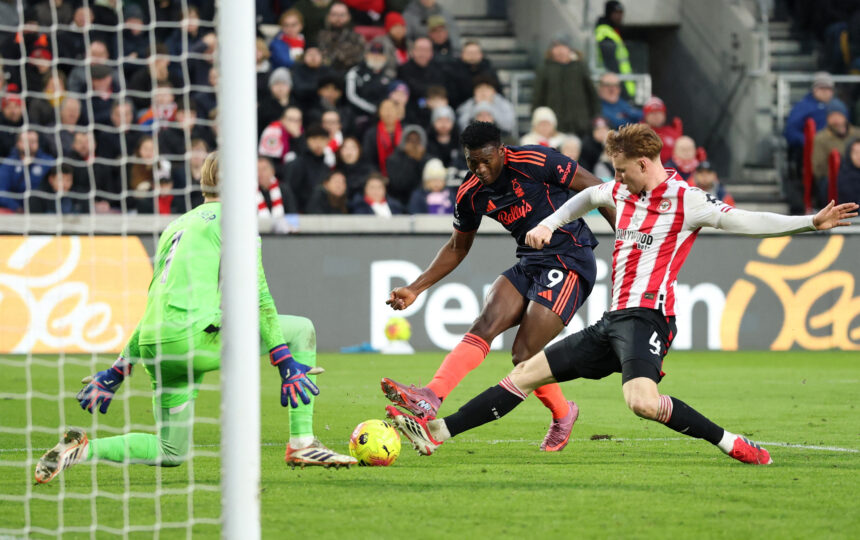 'We needed this win' - Awoniyi after ending Premier League goal drought