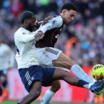 Ola Aina returns to action after 125 days in Aston Villa clash