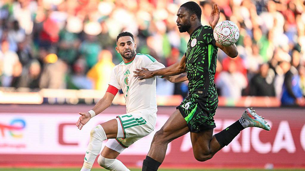 Semi Ajayi in action against Algeria