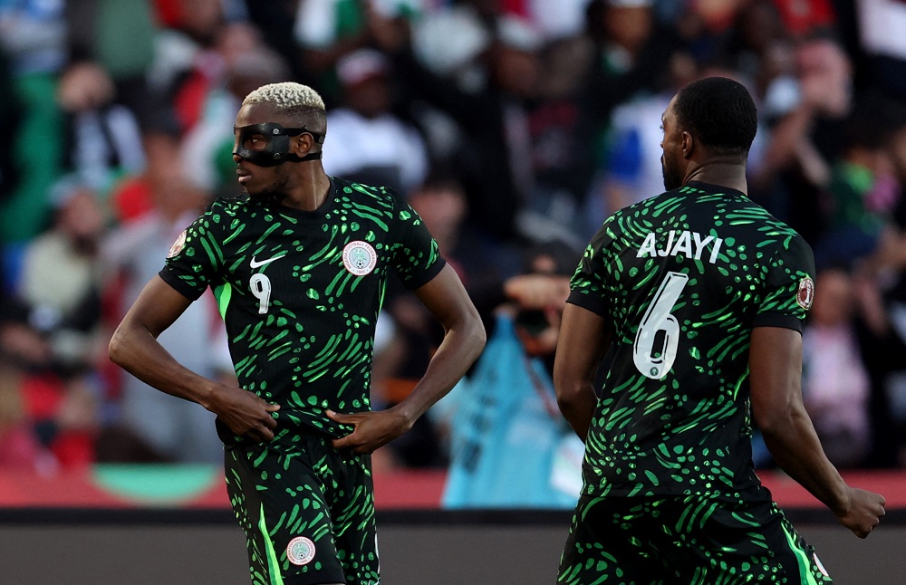 ‘The goal is to win this AFCON’: Osimhen backs Super Eagles ahead of Morocco clash 39 Semi Ajayi (right)