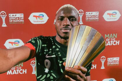 AFCON 2025: Osimhen wins man of the match award after goal, assist against Algeria