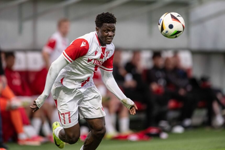 Flying Eagles winger Sani Suleiman set to join RB Leipzig