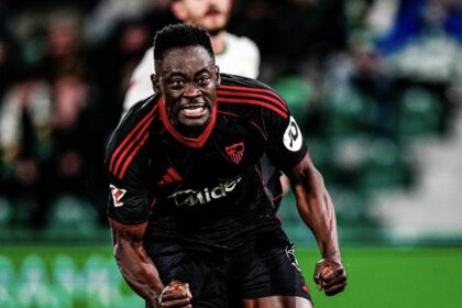 Akor Adams scores brace to help Sevilla secure late 2-2 draw against Elche