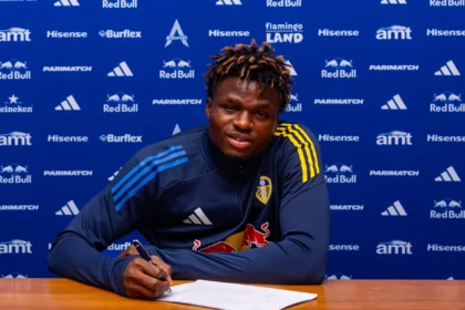 Leeds United announce signing of Nigerian defender Leonard Ngenge from Remo Stars