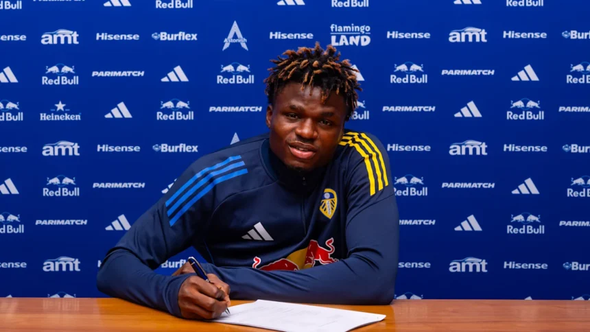 Leeds United announce signing of Nigerian defender Leonard Ngenge from Remo Stars