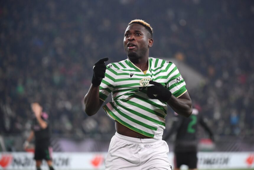 Europa League: Bamidele Yusuf scores 10th goal of the season as Ferencváros draw with Panathinaikos
