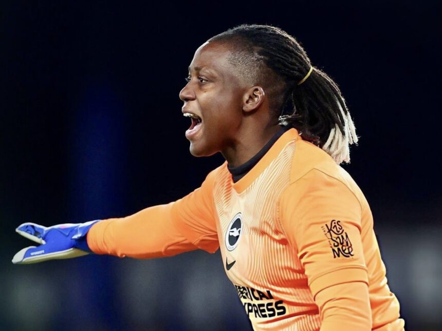 Nnadozie keeps cleansheet as Brighton defeat Toni Payne’s Everton 1-0