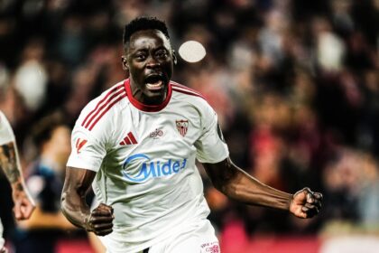 Akor Adams scores for second consecutive game to help Sevilla defeat Athletic Club 2-1