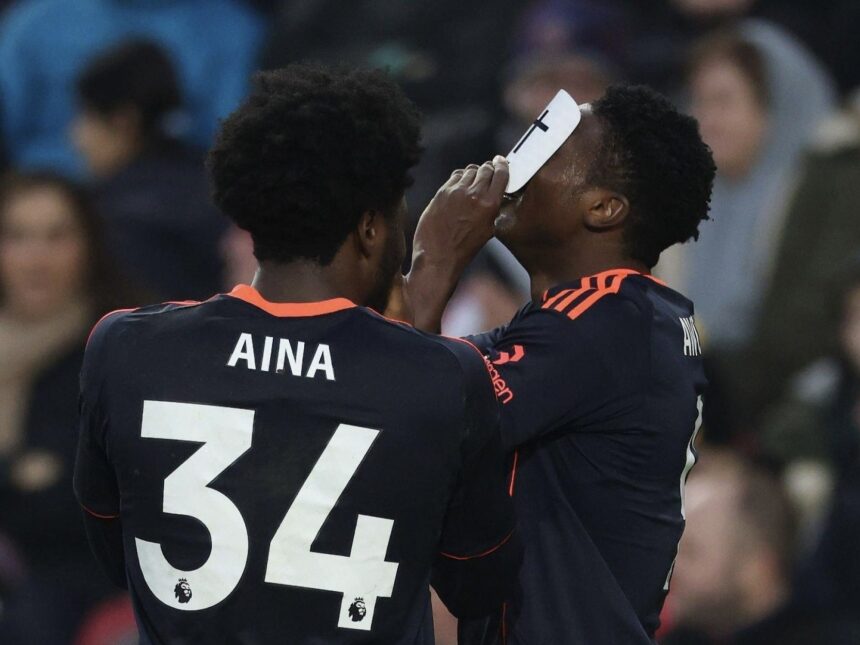 Aina, Awoniyi, Dessers, six other Nigerians learn Europa League knockout phase play-offs opponents 37 Aina, Awoniyi, Dessers, six other Nigerians learn Europa League knockout phase play-offs opponents