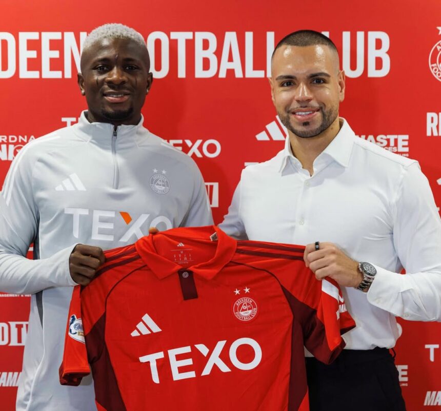 Afeez Aremu joins Scottish side Aberdeen
