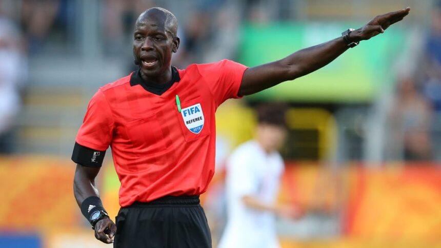 Senegalese FIFA referee Issa Sy 