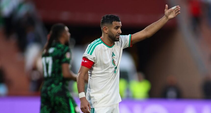 'They've a good chance' - Mahrez on Nigeria’s AFCON title hopes 37 Riyad Mahrez against Nigeria