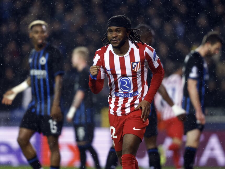 Champions League: Lookman, Onyedika score as Club Brugge fight back to secure 3-3 draw against Atletico
